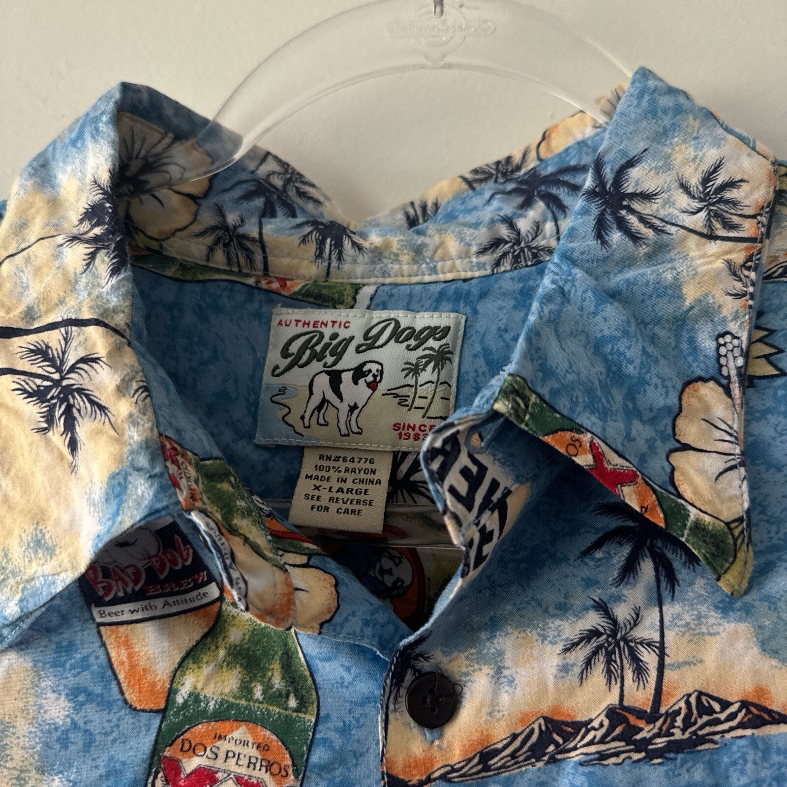 Authentic Big Dogs Button Down - image 3