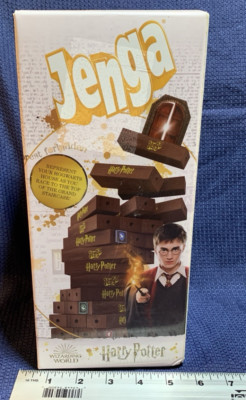 Harry Potter Jenga Stacking Game - Complete - Ron - Hermione - Wizarding World