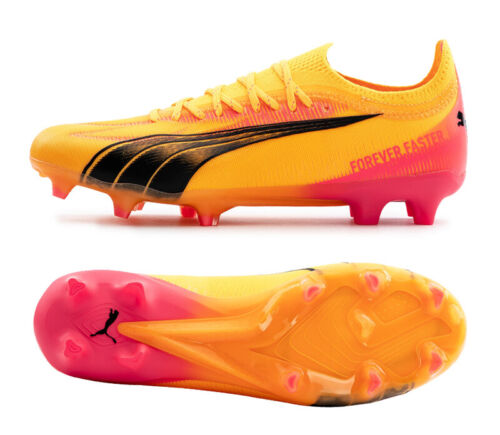 Zapatos de fútbol deportivos PUMA Ultra Ultimate FG/AG para hombre nuevos con etiquetas 107744-03 - Imagen 1 de 10