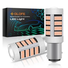 GLOFE 1157 LED 92SMD 4014 Pink Reverse Light Daytime Running DRL Lamps Bulbs