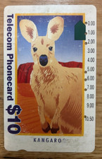$10 Telecom Phonecard Kangaroo  BB5