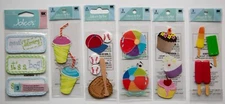 SMALL Jolee's Stickers, SUMMER FUN Theme, You Pick, some Rare!