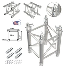 0.5M For Music Lighting F34 Aluminum 12inch Square DJ Stage Lighting Truss