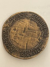 Stabilimento Stefano Johnson 130° 1836 1966 medaglia opus E.Greco