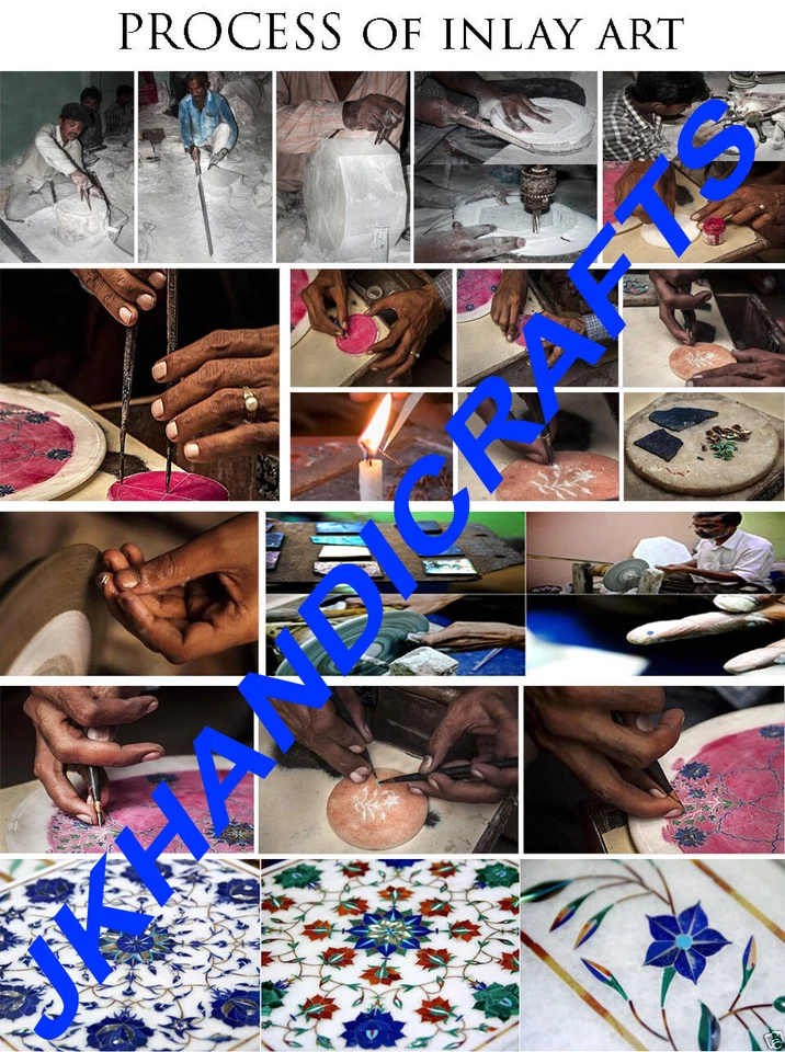 12英寸x4英寸大理石厨房墙砖海贝壳马赛克厨房艺术手工制作 — 第 4/4 张图片