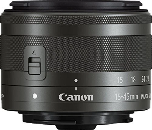 Canon EF-M15-45mm F3.5-6.3IS STM Lens Graphite EF-M15-45ISSTM