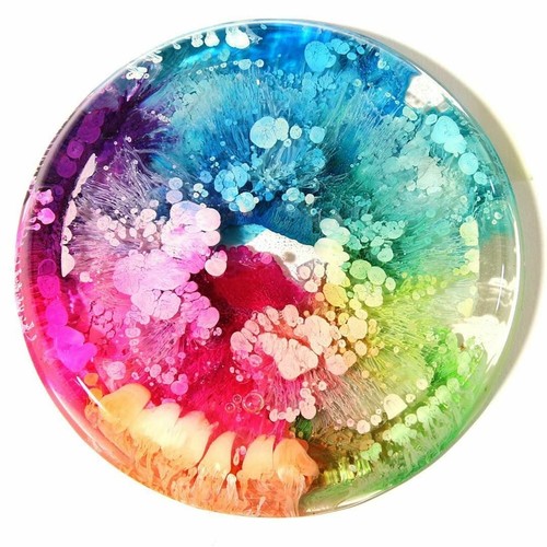 Couture Creations 1x Alcohol Ink - Pearl Gold - 12ml Metallic Resin Yupo Resin - Picture 7 of 8