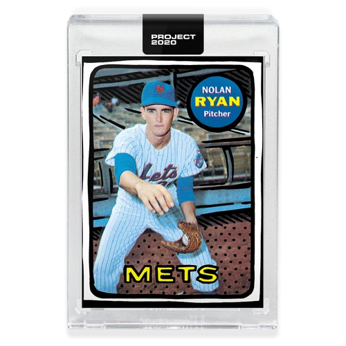 Topps Project 2020~1969 Nolan Ryan #87 By Joshua Vides PR:64,629
