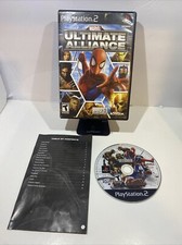 Marvel Ultimate Alliance Playstation 2 PS2 Complete w/ Manual CIB