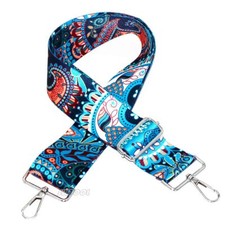 2" Wide 28"-50" Adjustable Length Handbag Purse Strap Guitar Style Multicolor...