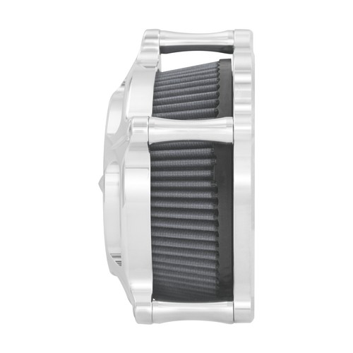 All Chrome Air Filter Cleaner Intake Fit For Harley Dyna FXR 2000-2017 Softail - Picture 8 of 11