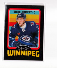 BRAD LAMBERT '24/25 2024/25 O-Pee-Chee RETRO BLACK BORDER card #'d /100