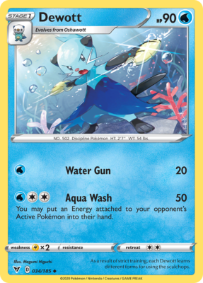 Dewott 34/185 Uncommon | Vivid Voltage | Pokemon Card | eBay