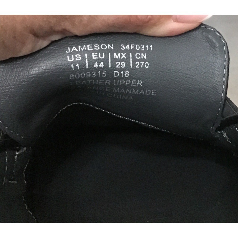 CALVIN KLEIN -BLACK MENS SLIP ON LEATHER UPPER DRESS SHOES SIZE 11 thumbnail 8