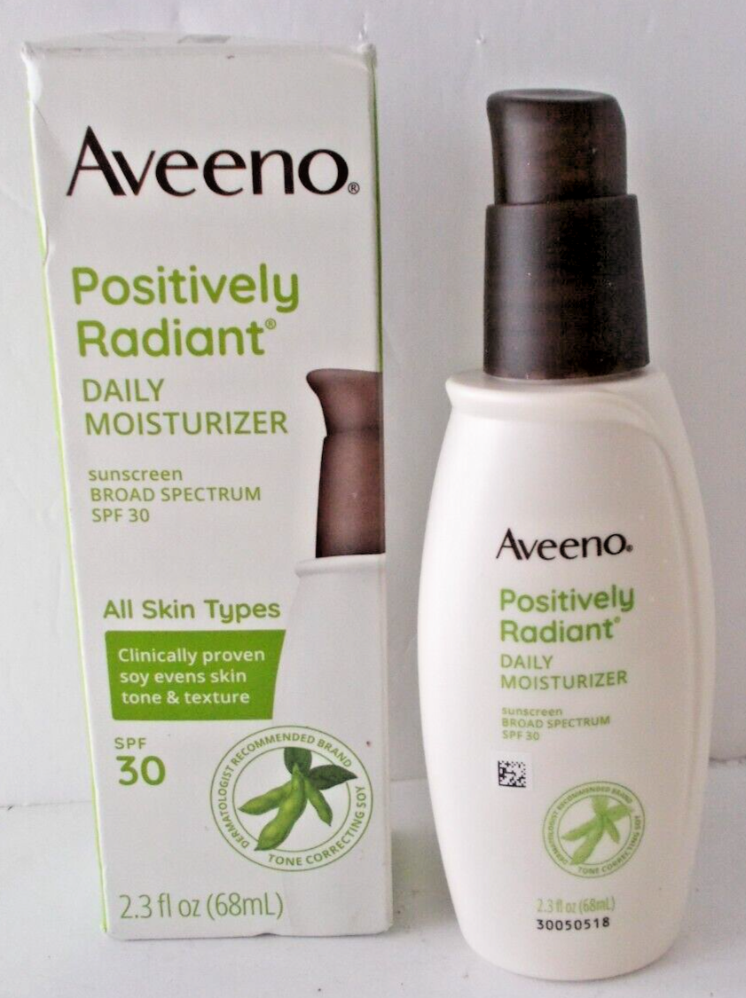 AVEENO Positively Radiant Daily SPF 30 Broad Spectrum Moisturizer DISCONTINUED