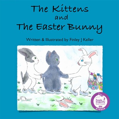 Children's Book Kittens Easter Bunny Magic Cats Award Gift Signed Finley Keller