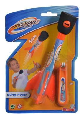 Simba Outdoor Spielzeug Wurfspiel Space Rocket Pfeifrakete Flying Zone 107202415