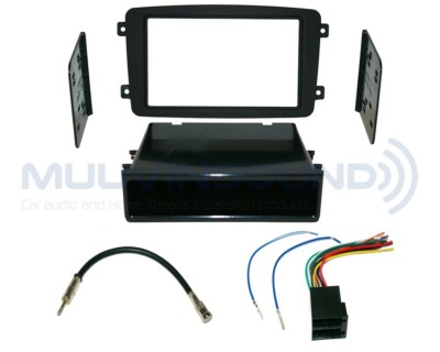 MERCEDES BENZ C-CLASS 2001-2004 Radio Dash Kit Combo SD + Harness + Antenna MB21