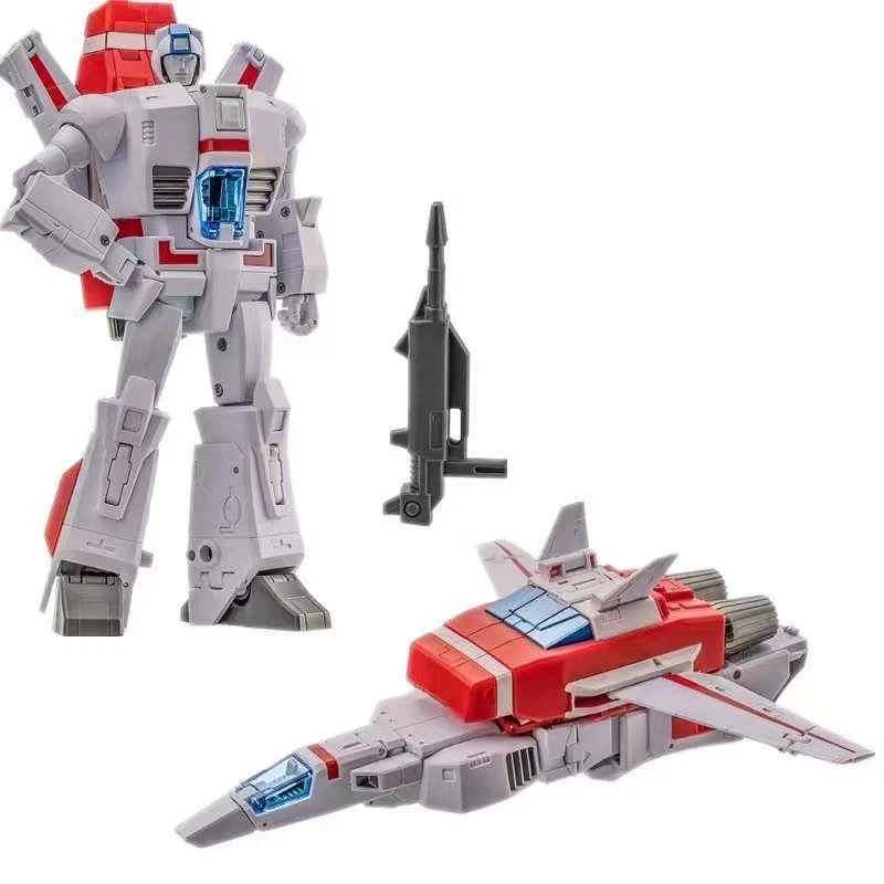 New in stock NEWAGE NA H45 FireFox Jetfire Transforms Figure Robot to Aircraft - Bild 2 von 4