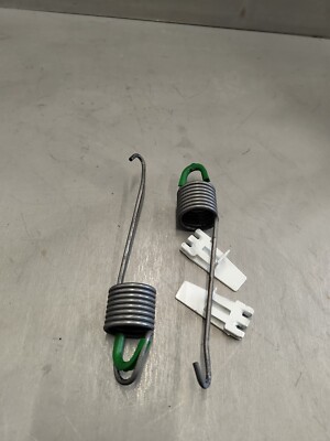 2 x Bottichfeder Zugfeder Tragfeder Stahlfeder Indesit Wise 107 Waschm. #42737