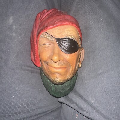 Bossons Chalkware Head, Smuggler Great condition!