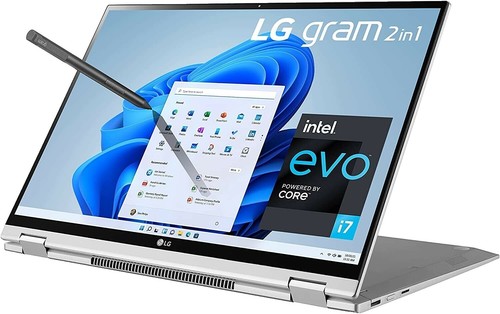 LG gram 15Z90N-N.APS9U1 i7-1065G7 (2) 512GB SSD 24GB RAM WIN 11