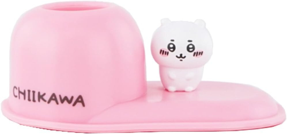 Hashy TOPIN Chiikawa Toothbrush Stand Pink 2.6×1.4×0.9in 751196