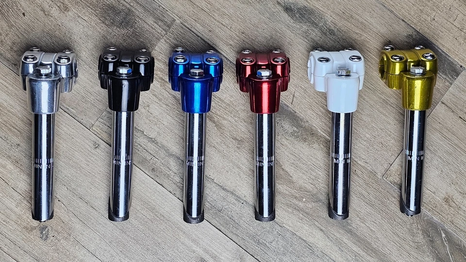 ALLOY 7/8" 22.2MM OLD SCHHOL BMX BIKE 4 BOLT QUILL STEM VINTAGE CRUISER BICYCLE - Image 4 of 4