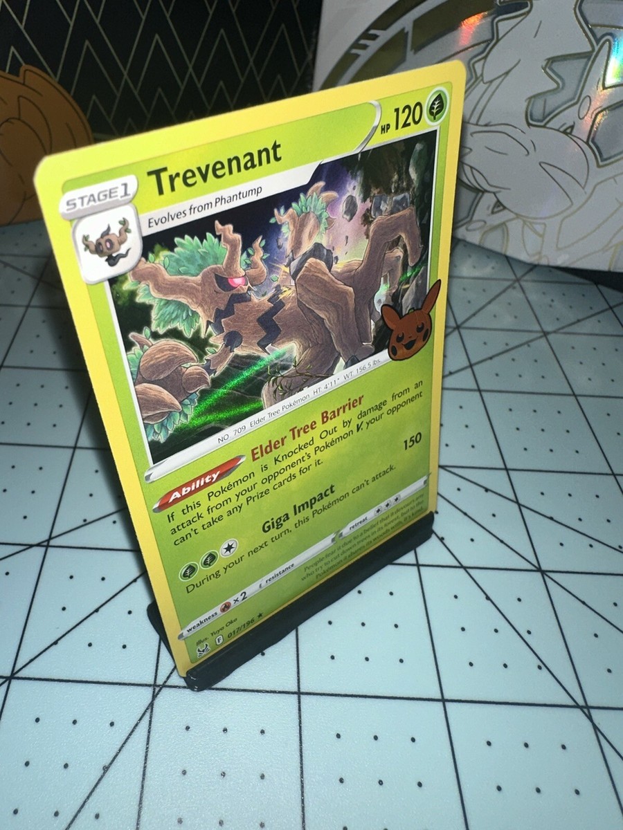 Trevenant 17/196 (Trick or Trade Stamped) Lost Origin Holo Rare