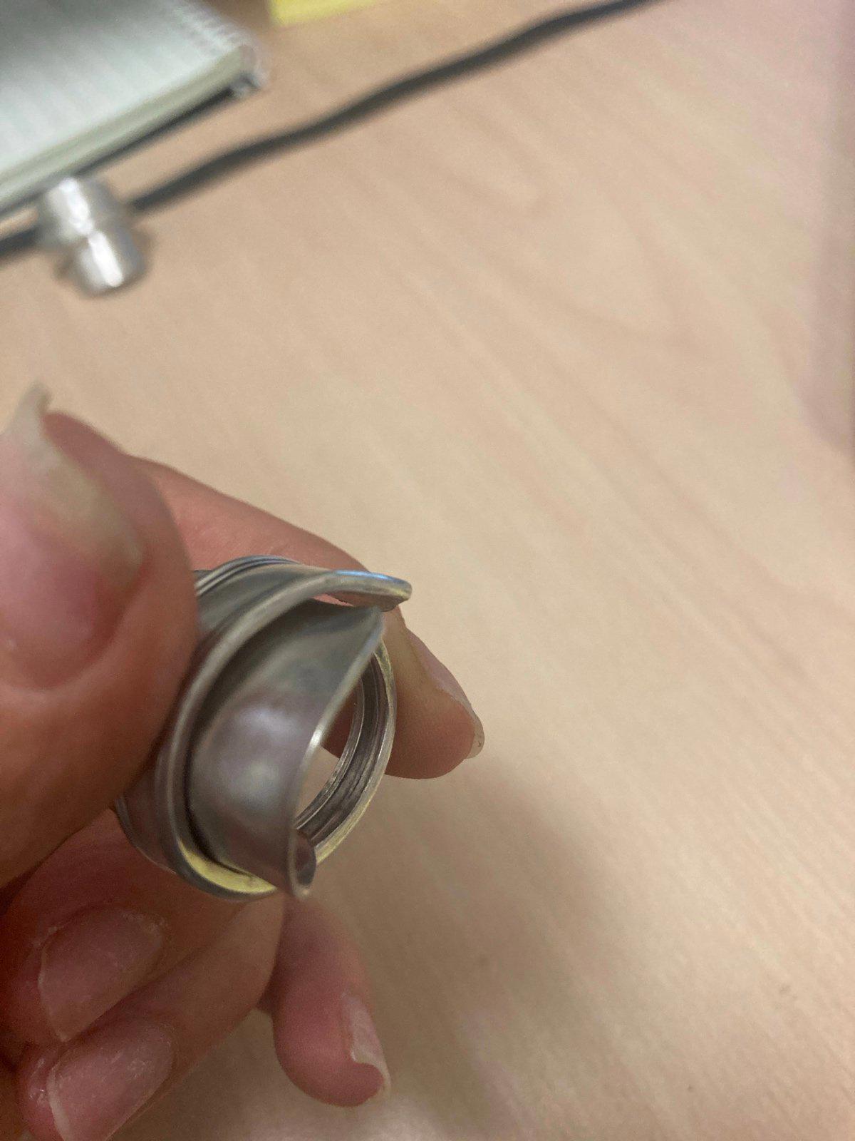 Silver Spoon Ring - image 6