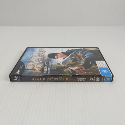 River Monsters Series Season 5 Five DVD Region 4 PAL ITV 2-Disc Fishing Angling - Picture 3 of 8