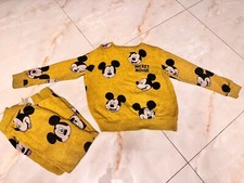 Next Topolino Giallo Outfit Felpa Maglione E Joggers 6-7 anni