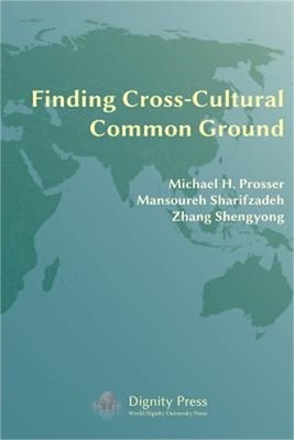 Finding Cross-Cultural Common Ground (Paperback or Softback)