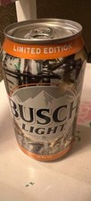 Busch Beer Camo Cans 2022 Hunting Season Empty Can unopened top Collectible Can!