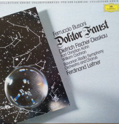 Ferruccio Busoni   Doktor Faust Box-Set 3 LPs Deutsche Grammophon 2740273