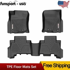 3D Car Floor Mats For 2013- 2024 Toyota 4Runner 2014-2023 Lexus GX460 TPE Liners