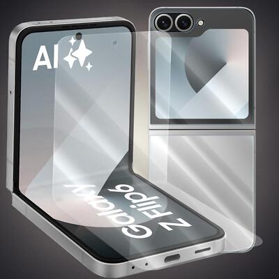 Full Cover Protective Film for Samsung Galaxy Z Flip 6 360° TPU 3D Armor Film