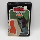 Vintage Kenner Star Wars Figure Card ESB 41 Back Cardback Greedo