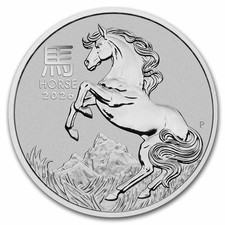 2026 Australia 1 oz Platinum Lunar Horse BU (Series III) 2738.19 per troy oz