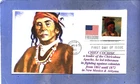 3236k CHIEF COCHISE Chief Apache Tribe, Arizona, New Mexico Flag First Day PM