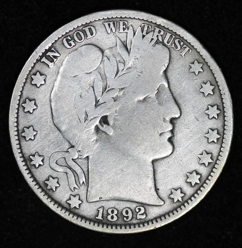 1892-O Barber Half Dollar - Cleaned - G+/VG Detail - Better Date
