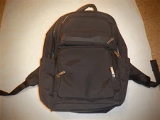 Backpack, Travel, school, commuter, 17.5"-Laptop, black "Open Story" brand