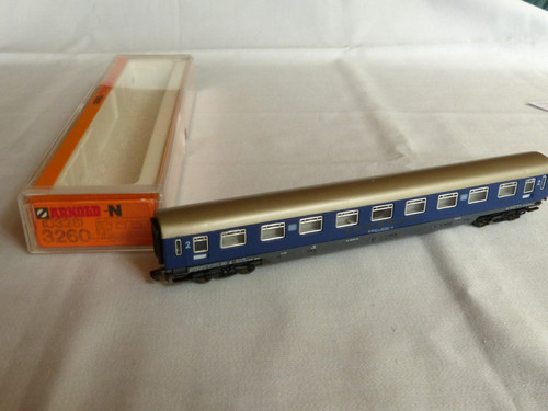ARNOLD 3260 PERSONENWAGEN・LIEGEWAGEN 2. KLASSE・TOUROPA・KK・BLAU・ SEHR GUT | Zustand: Neu