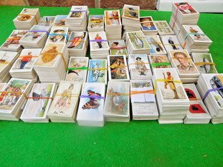 CIGARETTE CARDS JOB LOT Over 3 500 Players Cards G to Vg 20s /30s