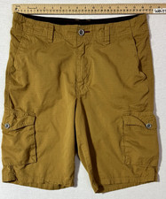 Tony Hawk Ripstop Cargo Shorts Men’s 33x11 Brown Khaki Skateboard Skate Casual