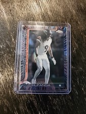 2025 Topps Chrome Football Talanoa Hufanga Neon Pulse SP BRONCOS