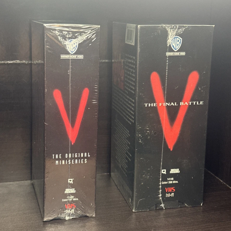 V The Complete Mini Series The Final Battle (VHS, 1984) Sci-fi Brand New 1995 - Image 2 of 4