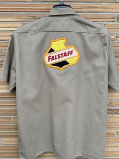 FALSTAFF BEER DELIVERY GUY WORK SHIRT DICKIES XL 🍺🍺🍺