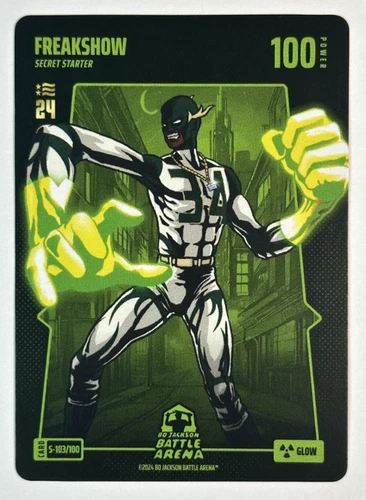 2024 Bo Jackson Battle Arena Freakshow Giannis Glow N24 Secret Starter