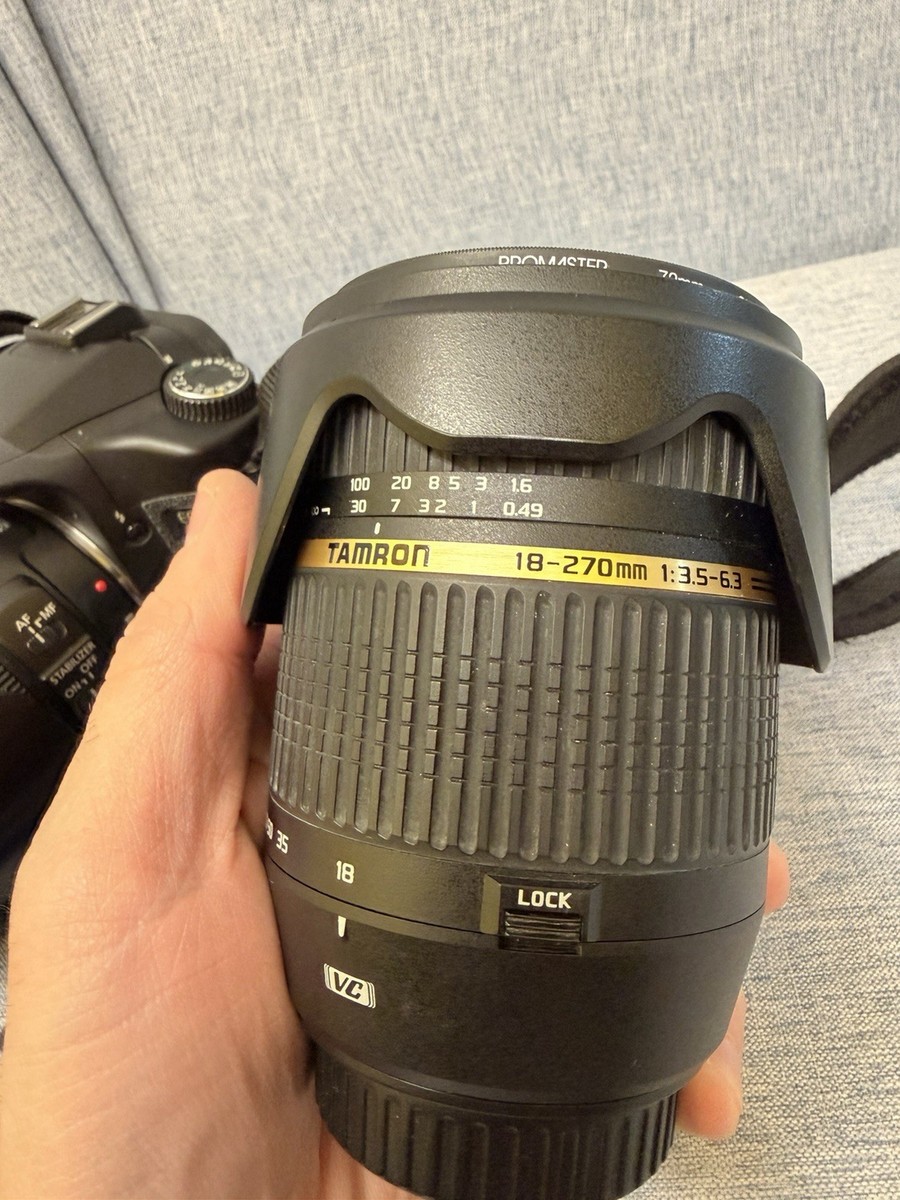 Canon EOS 40D DSLR Camera w/ EF 28-135mm IS USM Lens + Tamron 18
